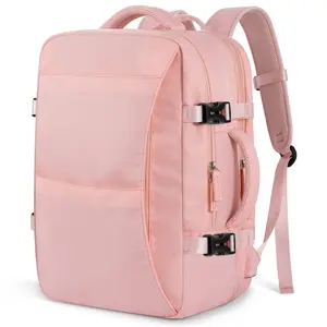 GSOIAX Travel Backpack for Women & Students, Airline Approved Personal Item, Large Capacity Waterproof School Backpack with Laptop Compartment for College, Campus & Business Travel