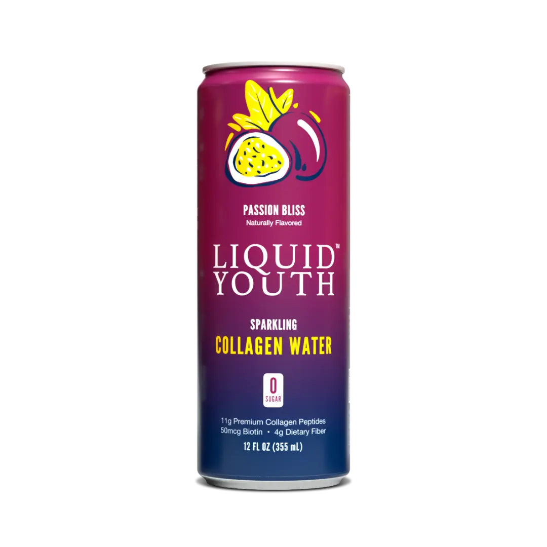Sparkling Collagen Water - 12 Cans, Passion Bliss
