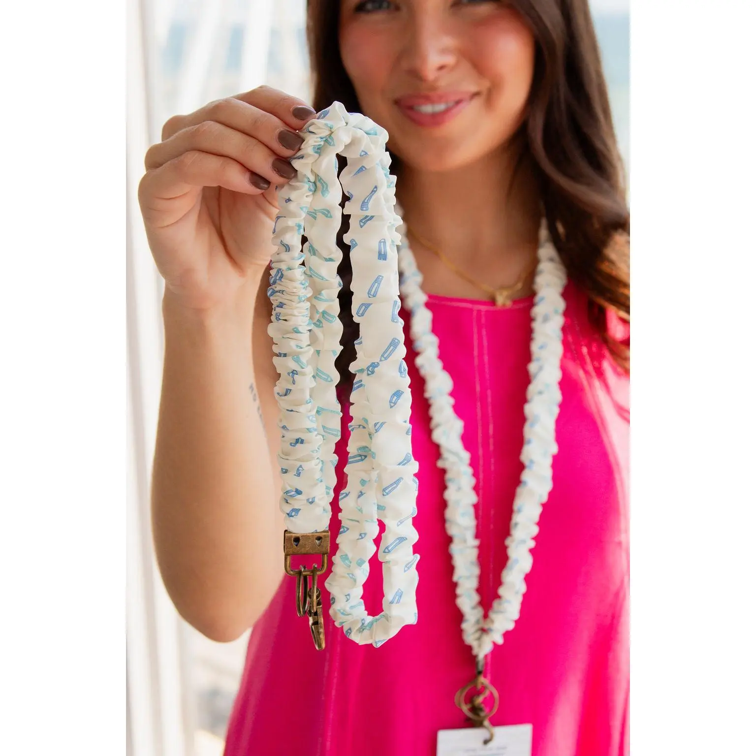 Blue Make Your Mark Lanyard