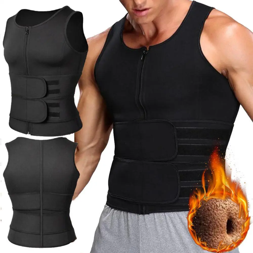 Women's Neoprene Shapewear Sauna Vest - Double Waist Belt, Mid Waist, Breathable, Sweat-Wicking, Abdomen-Targeting, Black Basic Dry Fit Compression Activewear for Gym, Camo Options in 2XL, 3XL