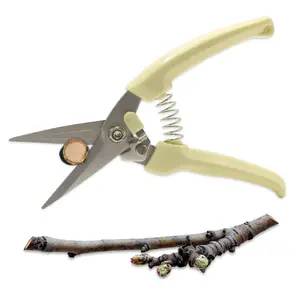 Garden Flower Pruning Shears Heavy Duty Plant Scissors Pruning Garden Shears Manual Tree Pruning Shears Suitable for Yard Gardening Plants