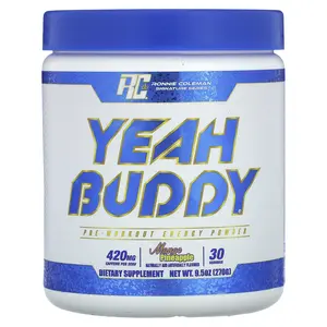 Ronnie Coleman Signature Series, Yeah Buddy, Pre-Workout Energy Powder, Mango Pineapple, 9.5 oz  (270 g)