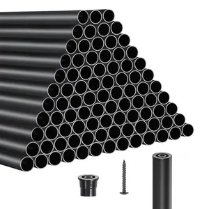 【Spotlight Day】VEVOR Metal Staircase Balusters 101 Pack 26 In Aluminum Spindles with Screws/Rail Caps