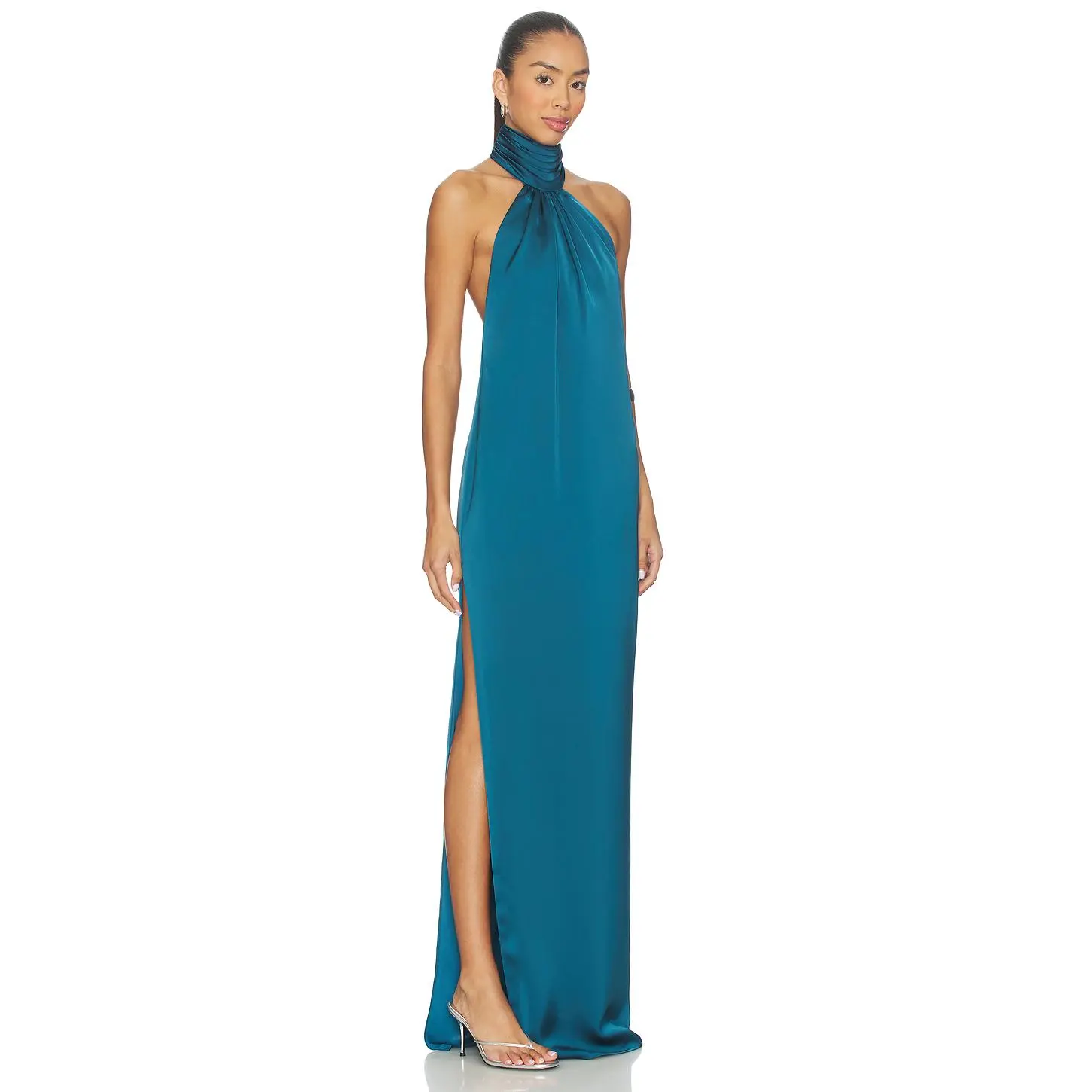 Katie May x REVOLVE Sidrit Gown in Teal