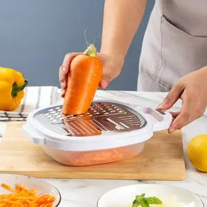 Stainless Steel Multifunctional Lunch Box Planer Grater for Kitchen Cheese Utensil