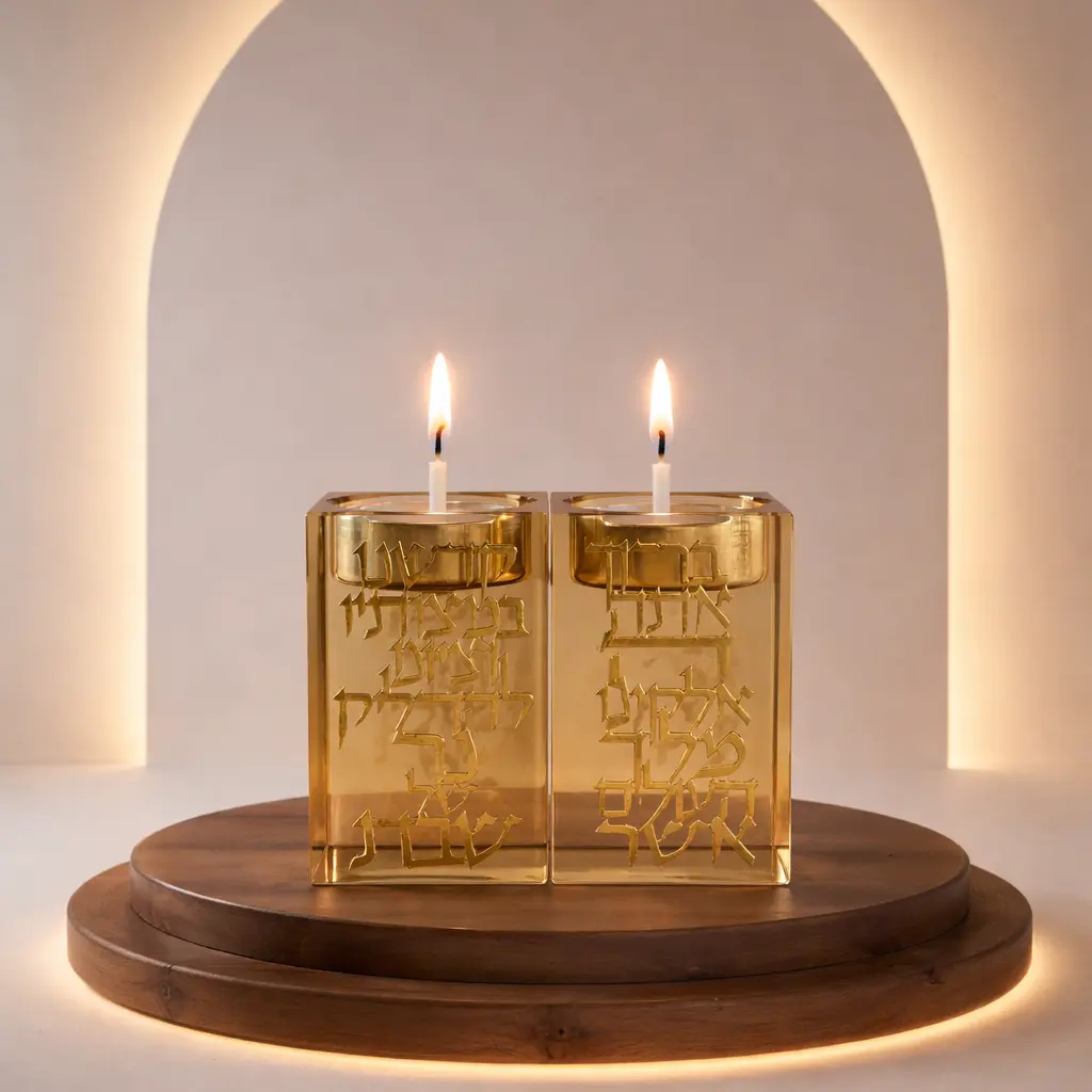 Crystal Candlesticks