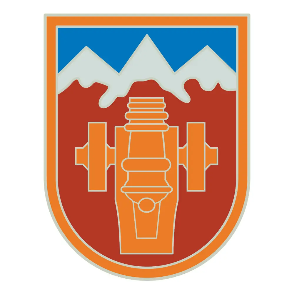 USAMM Made CSIB Combat Brigade Badge Vinyl Stickers - 169th Fires Brigade Decal for DIY Scrapbooking & Stamping, Military Decor (Toys & Hobbies), Made By Usamm
