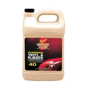 212 MAIN Meguiars M4001 Vehicle Vinyl & Rubber Cleaner-Conditioner, 1-Gal Automotive Car Washing & Maintenance Solution with UV Protection & Natural Shine