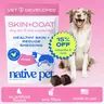 Native Pet Omega Skin and Coat Chews for Dogs - Dog Skin and Coat Supplement for Healthy, Shiny Fur, Reduce Shedding and Dry Spots - Made with Omega 3 Fish Oil and Wild-Caught Salmon Oil