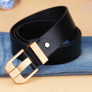 Men's Sleek Automatic BuckleBeltGenuineFauxwithTexturedSquare PatternBlackSimple&StylishDesignforCasualAttire,CasualWearBeltStylishSquarePatternPolished AlloyBuckleFauxLeatherBelt