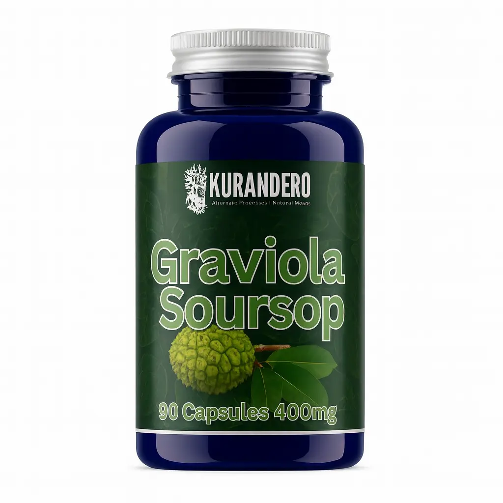 KURANDERO Soursop Graviola Capsules – 90 Count | Natural Herbal Dietary Supplement | Rich in Botanical Nutrients | Traditional Mexican Plant-Based Formula