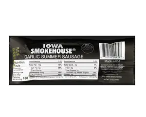 12 oz Summer Sausage Garlic