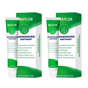 MAYLOR Hemorrhoid Relief Cream, Natural Organic Aloe Vera Natural Herbal Ointment, Rapidly Soothes Pain, Swelling, Itching, Burning Sensation - Personal Care Hemorrhoidal Treatment