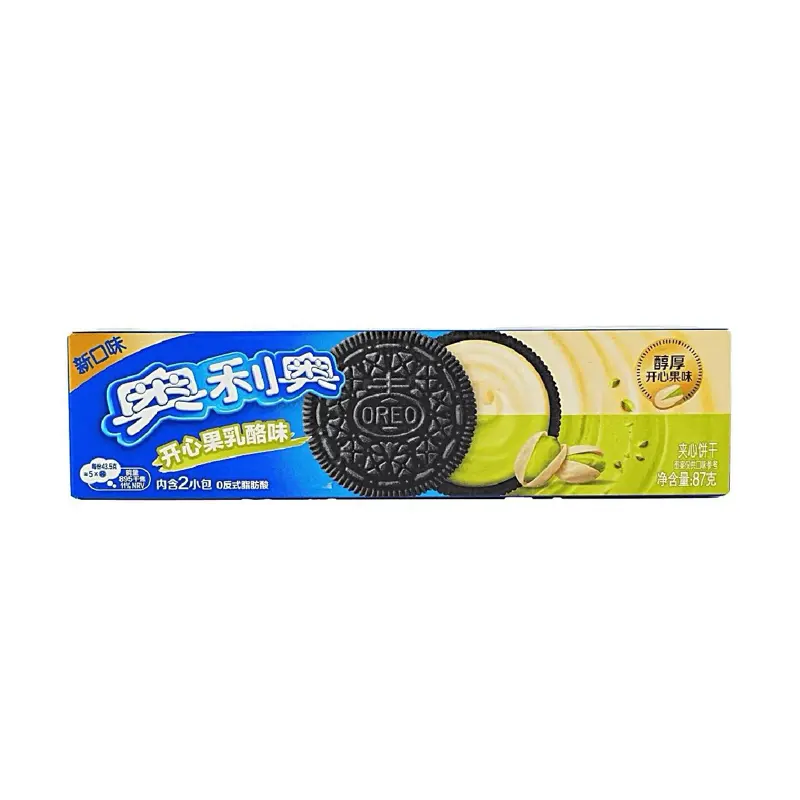 Oreo Sandwich Cookies Pistachio Cheese Flavor Cookie- From China