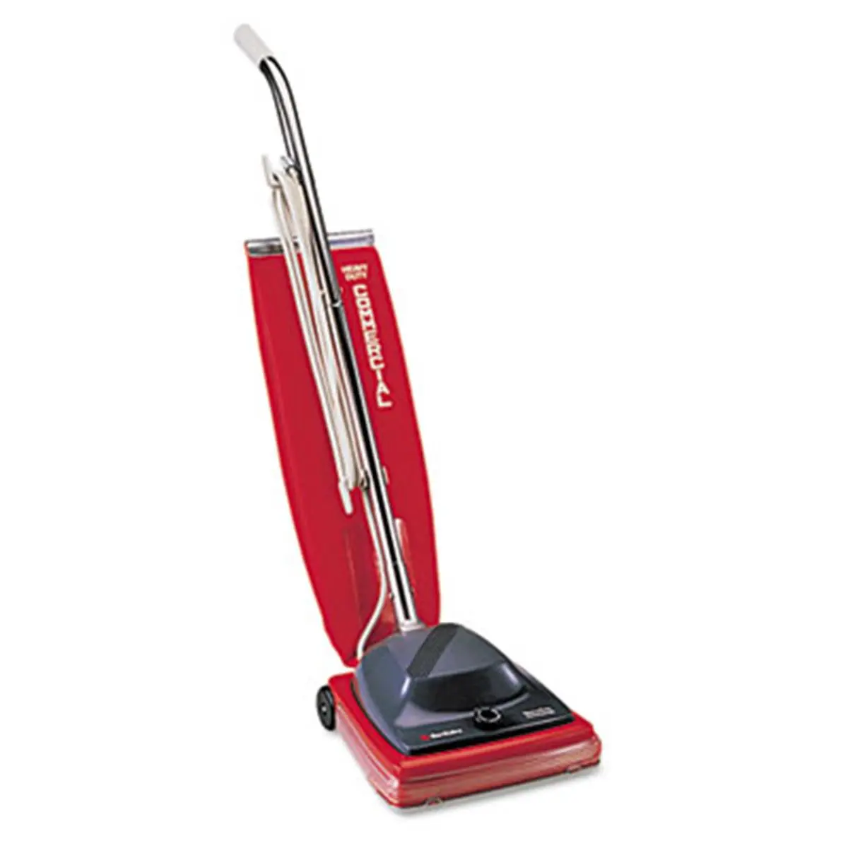 Eureka SC684F Sanitaire Commercial Upright Home Vacuum - Corded Hardwood Floor Vacuum, 16lbs Red Unit, Vibra-Groomer II, Steel Handle, Large Diameter Floor Cleaning Tool, Vacuumbag Compatible