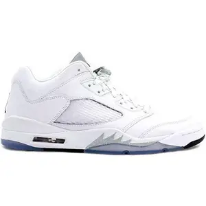Jordan 5 Retro Low Metallic White (Women's) (women) by StockX
