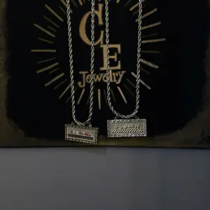 CEJewelry Gold Plated Last Supper Necklace Two Color Options with 24 Inch Rope Chain Elegant Gift for Her Cross Design