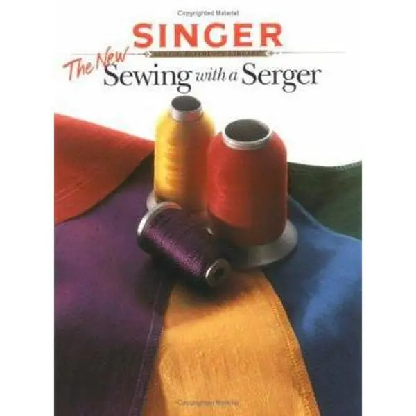 USED Book - The New Sewing With a Serger (Singer Sewing Reference Library) by The Editors of Creative Publishing international (Paperback) - english, Sewing Tips And Tricks, Decorative Sewing