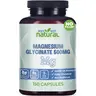 Why Not Natural Magnesium Glycinate 500 mg per capsule with 70 mg elemental magnesium each Supplement Edible Healthcare