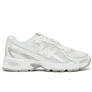 New Balance 740v2 White Silver Reflection U740WM2 Men's Fashion Sneaker New