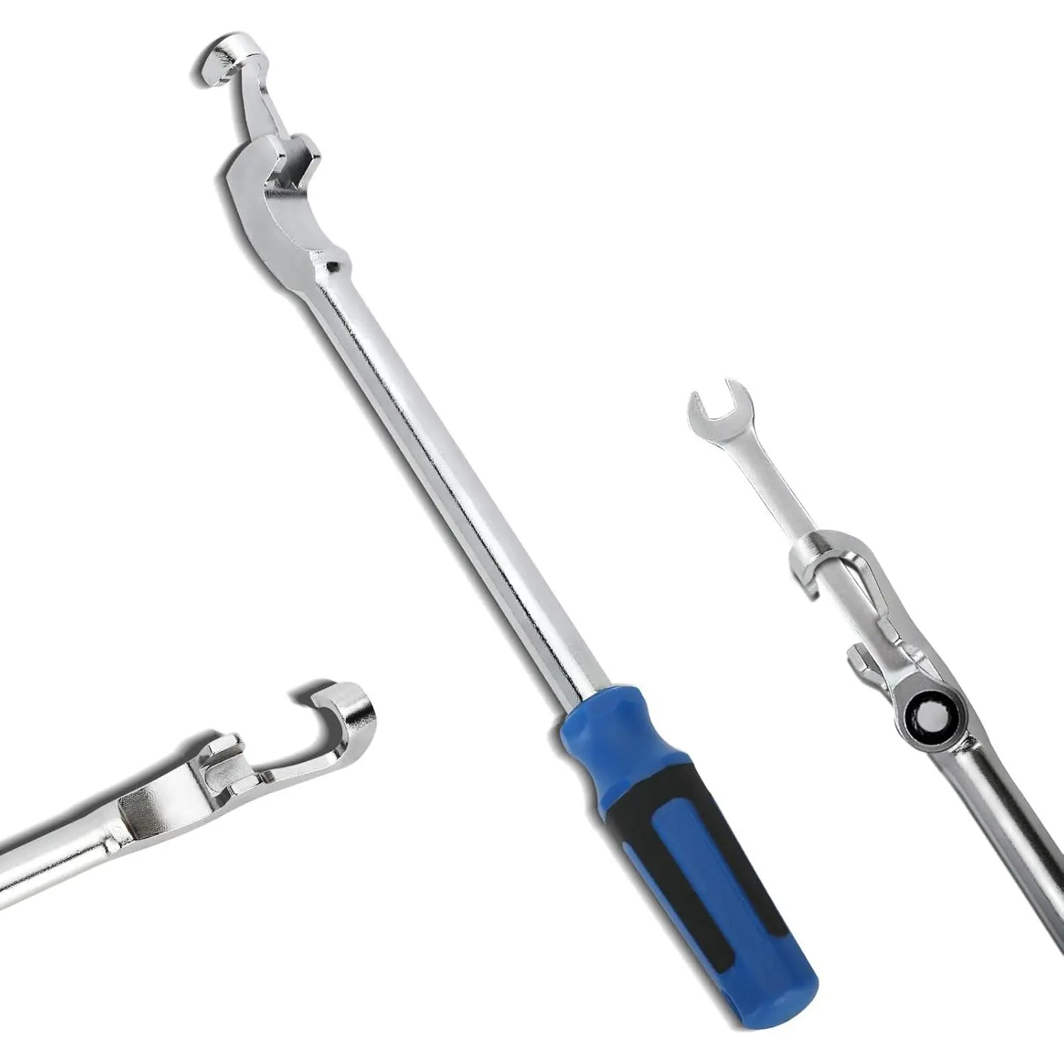 15 Inch Wrench Extender Tool Bar With handle, Torque Adaptor Wrench Extension, Universal Wrench Extender Adaptor for Maximum Leverage, Ideal for Mechanics, Garage Mechanics, Amplified Torque Handymen
