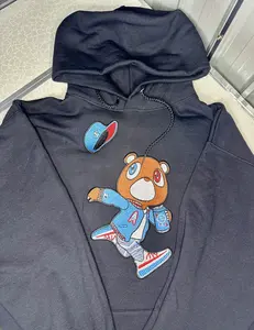Kanye Teddy Bear hoodie 3 different sizes and colors Casual Clothing