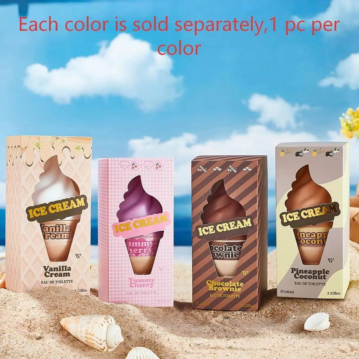 Me Gourmand Fragrance Women's Perfume (100ML).4 SweetTemptations Variants, Vanilla Freak, Cookie Crave,Choco Overdose.Maowadness Fragrances Vanilla, Vanilla Cream Perfume Creamy Vanilla Scent