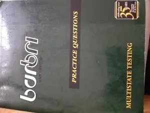 USED-BarBri Bar Review Practice Questions Multistate Testing by BarBri a Thompson Business (Paperback)