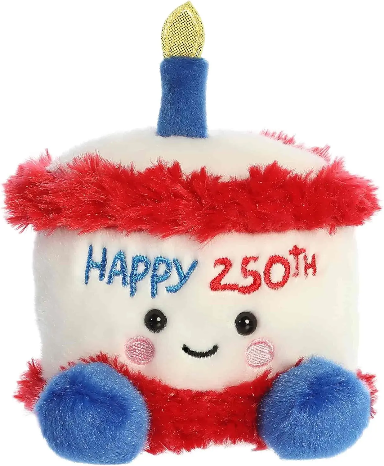 Aurora World Plush - Adorable Palm Pals - AMERICA B'DAY CAKE (5 inch)