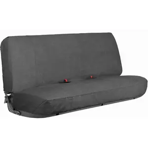 Universal  Solid Bench Seat Cover - Fit for Full Size Pickup  or  Bench Seats Grey
