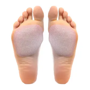 Tuli's Metatarsal Cushions, Ball of Foot Soft Gel Cushion Pads to Relieve and Prevent Foot Pain, Blisters, and Calluses, One Size Fits All