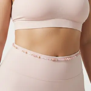 Pink Girlie Belly Beads