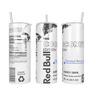 Red Bull The Coconut Edition Coconut Berry Tumbler Wrap