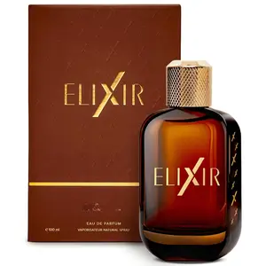 Elixir Eau de Parfum 100ML | Fresh Amber Woody Perfume for Men | Long Lasting Fragrance with Mint, Lavender, Bergamot, Amber & Vanilla Arabic Perfume