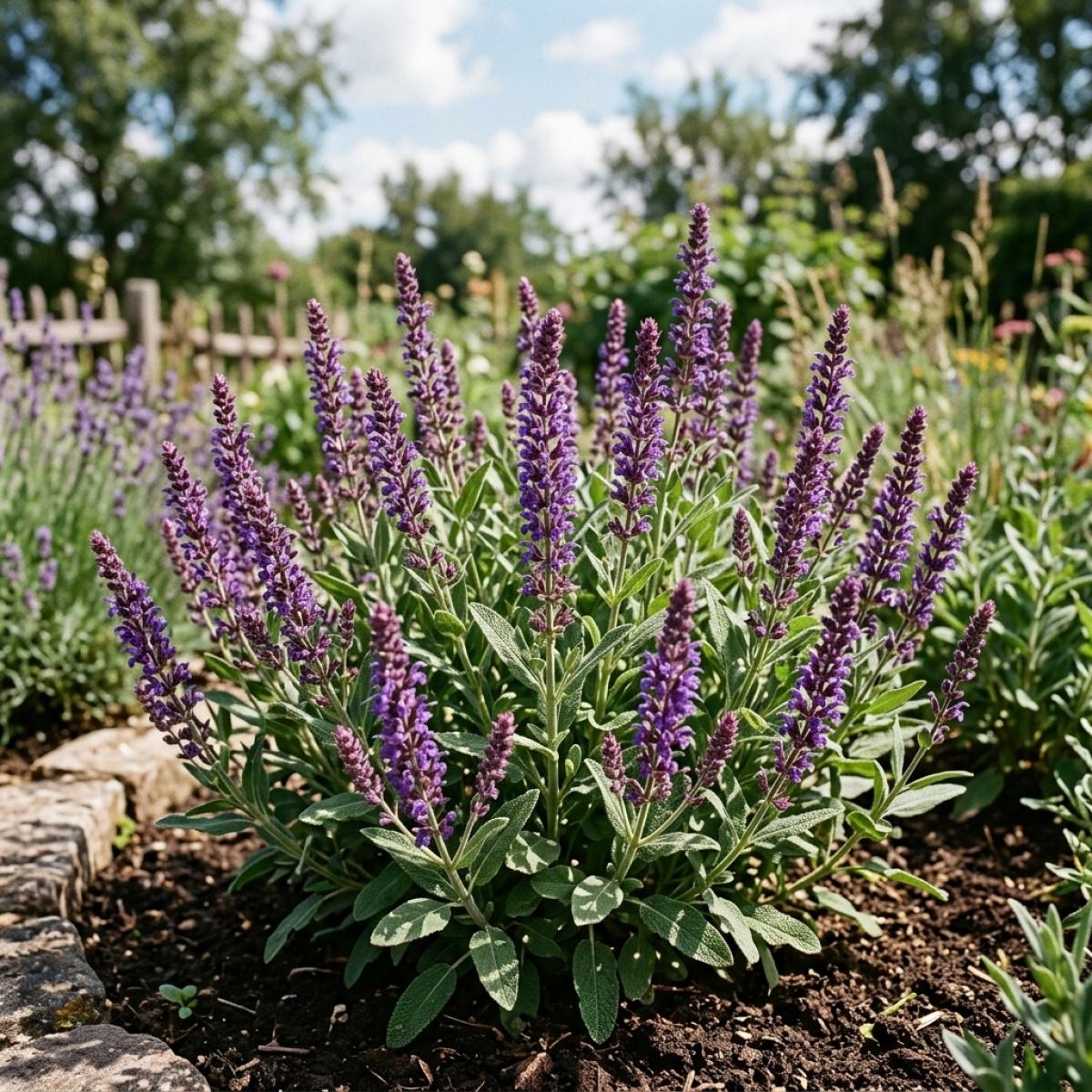 Premium Salvia Seed Packet Non-GMO Non-GMO Heirloom Garden Herb for DIY Home Planting Culinary & Aromatic Uses