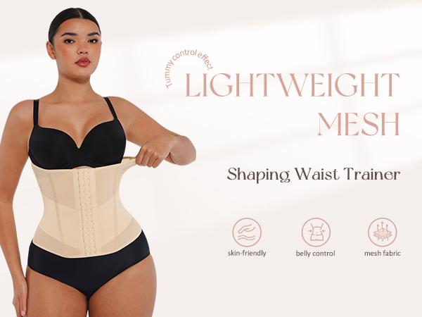 FeelinGirl Waist Trainers for Women Belly Tummy Control Long Torso Mesh Waist Cincher Waist Slimming Belts FeelinGirl Waist Trainers for Women Belly Tummy Control Long Torso Mesh Waist Cincher Waist Slimming Belts