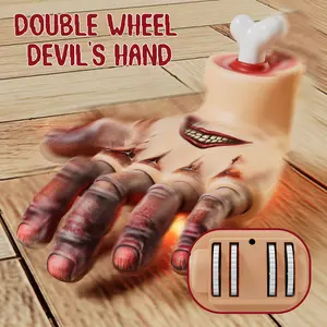 Self-walking and Sounding Hands Halloween Props Scary Family Decorations Toys