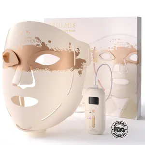 RENPHO Artemis Red Light Therapy Mask 3 Light Modes with 850nm Near-Infrared Red Light (NIR), Valentines Day Choice for Women Mom Wife Rechargeable LED Face Mask Anti-Aging Skincare at Home and Travel, Gift Choice for the Season