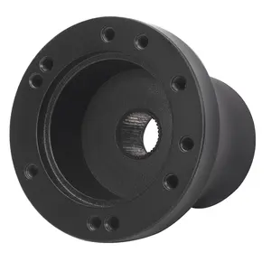 NOKINS Golf Cart Steering Wheel Adapter with Assembly Screws and Wrenches, Steering Wheel Adapter Fit for EZGO/Club Car/Yamaha/Icon i40 i40L Golf Cart Adapter