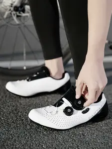 Unisex Bicycle Shoes Indoor Road Cycling Shoes Indoor Cleats, Comfortable Riding Shoes for Men and Women, Durable Bike Shoes for All Seasons