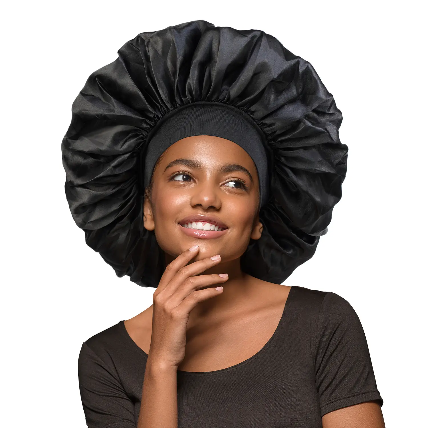 Luminous Silky Hair Bonnet Super Jumbo