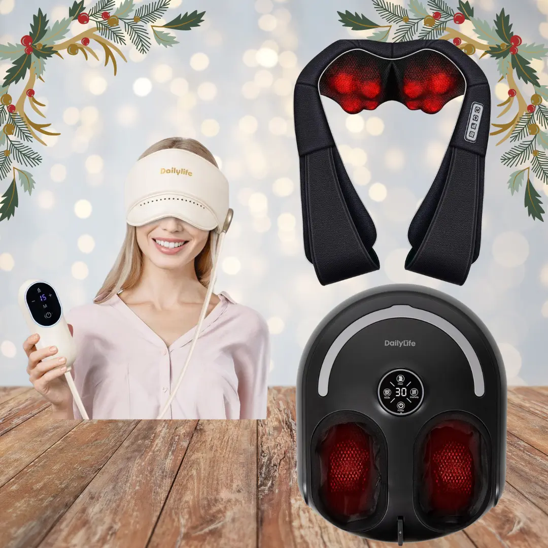 DailyLife Neck & Foot & Head Massager Bundle