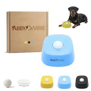 ABBY ABBIE Slow Feed Liquid Dog  Plastic Bowl with Rolling Ball, Spill-Proof Dog Licking Bowl, Suitable for Bone Broth and Yogurt, Relieves Boredom, Suitable for Large, Medium, and Small Dogs ...