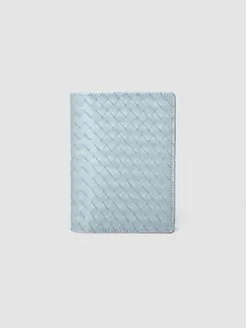 Woven Leather Folio Cover | CP Petite