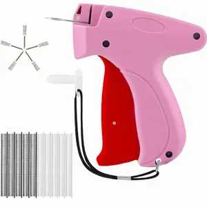 Quick Clothing Fastener Set, Includes 1 Handheld Tag Gun & 1000 Glue Tags, Sewing Tools Kit for Retail Price Labels, Sewing Supplies Crafts