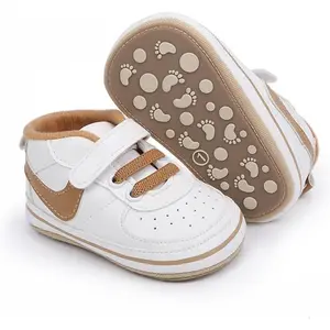 Clowora Unsex Baby Shoes Boys Girls Infant Sneakers Non-Slip Soft Rubber Sole Toddler Crib First Walker Lightweight Shoes