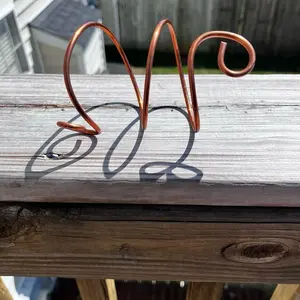 Handmade Copper Mini Swirl Arm Cuff - Unique Design for Versatile Use