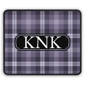 Personalized Plaid Gaming Mouse Pad - Custom Design for Video Game Enthusiasts, Office Workers - Desk Decor, Computer Accessories, Mouse Pad, Plaid Mouse Pad