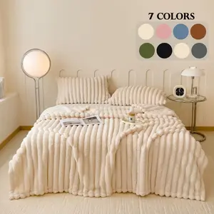 Solid Color Electric Blanket, Home Soft Comfortable Warm Throw Blanket, Multifunctional Blanket for Bed, Sofa, Bedroom, Living Room, Dormitory, and Travel