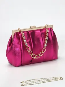 Women's Elegant Rhinestone Decorated Evening Bag, Exquisite Trendy Clutch Bag, Fashionable Shoulder Bag for Party Decoration